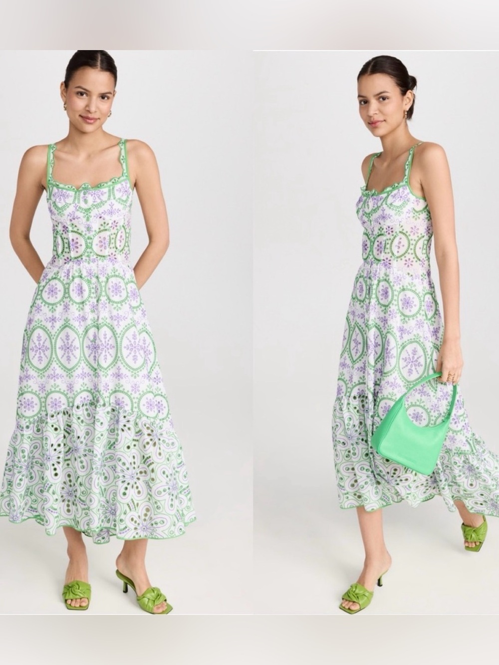 Charo Ruiz Ibiza Irene midi dress in lilac fruition M NWOT